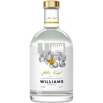 Anton Kaapl Hruškovice Williams 47% 0,7 l (holá láhev)