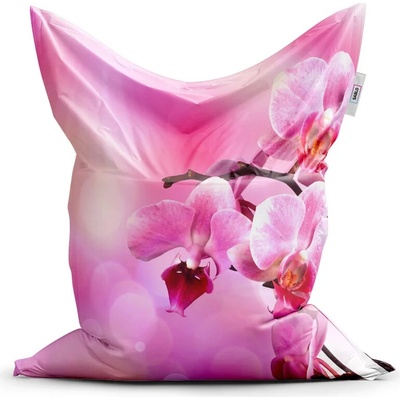 Sablio Sedací vak Kvety orchidey 200x140 cm