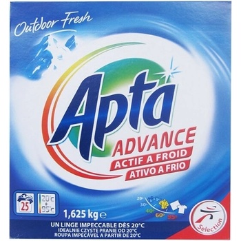 Apta АПТА прах за пране ултра концентрат с аромат на планинска свежест 1.375 кг. 49 пранета (Рђ-100260)