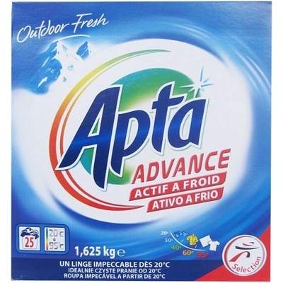 Apta АПТА прах за пране ултра концентрат с аромат на планинска свежест 1.375 кг. 49 пранета (Рђ-100260)