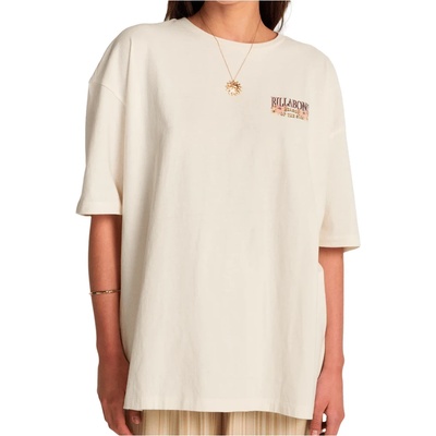 Billabong Дамска тениска Billabong Women's Floral Rocker T-shirt - Salt Crystal (916-5897-0213)