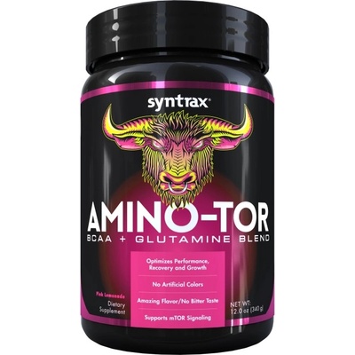 Syntrax Amino Tor / BCAA + Glutamine Blend [340 грама] Розова Лимонада
