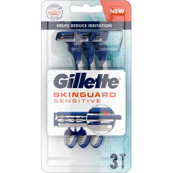 Gillette Skinguard Мъжка самобръсначка Sensitive, 3 броя