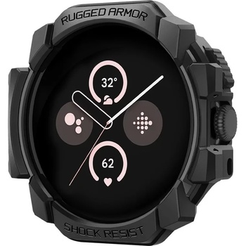 Spigen Rugged Armor, matte black - Google Pixel Watch 3/2/1 (41mm) (ACS07555)