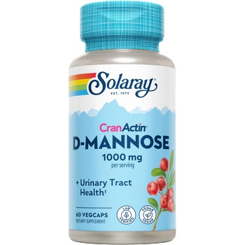 SOLARAY D-маноза на капсули - 60 вег. капсули