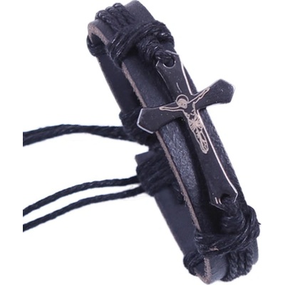 Naky stahovací s křížkem černá N2753