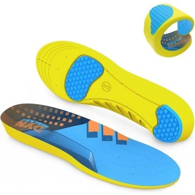 DynWalker vložky gelová vložka pro ploché nohy při práci odpružení z paměťové pěny sportovní – Zboží Dáma