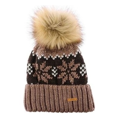 Vlnka vlněná čepice V14 hnědá