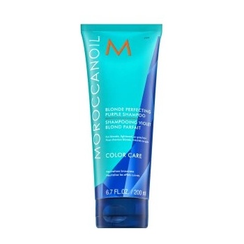 Moroccanoil Color Care Blonde Perfecting Purple Shampoo Неутрализиращ шампоан за руса коса 200 ml