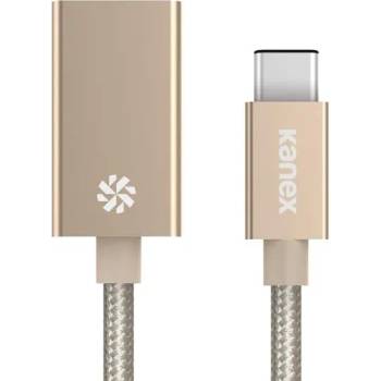 Image 1 of Kanex Premium USB-C to USB-A 3.0 Adapter - USB адаптер за MacBook и устройства с USB-C порт (златист)