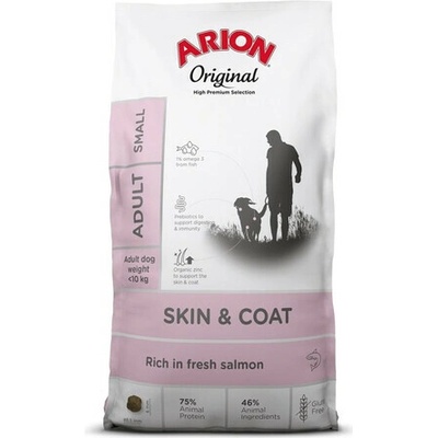 Arion Original Skin & Coat Adult Small Salmon Rice 7 kg