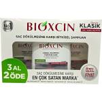 BIOXCIN klasik genesis билков шампоан против косопад за суха и нормална коса, комплект 3 x 300 мл