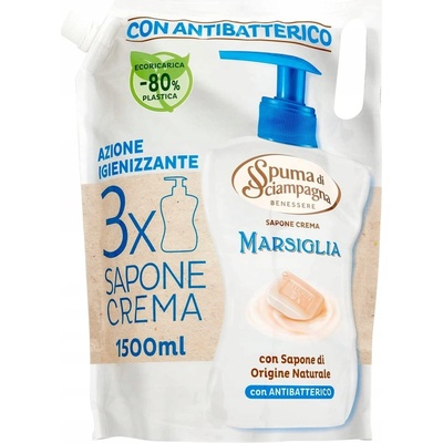 Spuma di Sciampagna Marsiglia tekuté mydlo 1500 ml