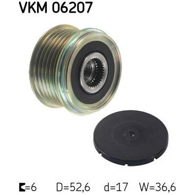 Předstihová spojka SKF VKM 06207