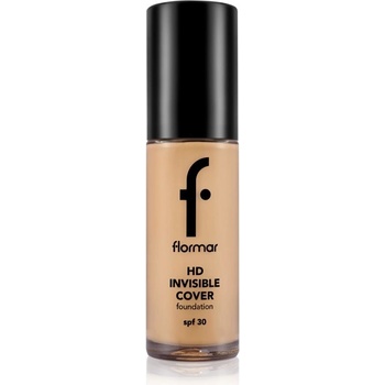 flormar HD Invisible Cover Foundation lehký make up s rozjasňujícím účinkem SPF30 80 Soft Beige 30 ml