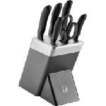 ZWILLING Style Блок за ножове самонаточващ се, с 5 ножа и ножица, 7 части (1023660)