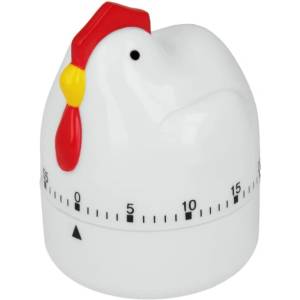 Metaltex Бяла хронометър за готвене Minute Hen - Metaltex (259228 000)