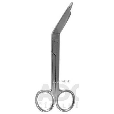 Surgicrafts NOŽNICE NA OBVAZY LISTER 19 cm (6-0066) 1x1 ks