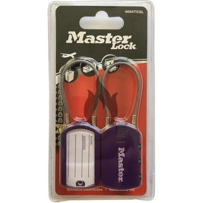 Master Lock 4684EURTCOL fialový 2 ks