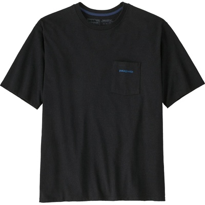 Patagonia Мъжка тениска Patagonia Boardshort Logo Pocket Responsibili-Tee T-shirt - Ink Black - размер XXL (216-0279-1516)