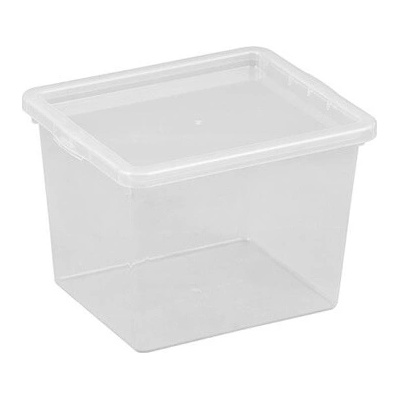 Okko úložný kufr Basic 3,5 l 17 × 20,5 × 14,5 cm průhledná