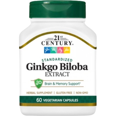 21st Century Ginkgo Biloba Extract [60 капсули]