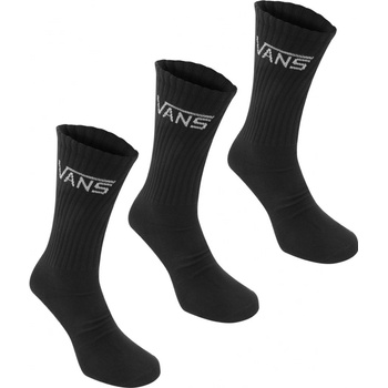 Vans Classic Crew 3 Pack of Socks Black