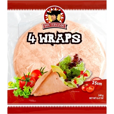 Don Fernando tortilové wrapy s rajčaty 240 g – Zboží Dáma