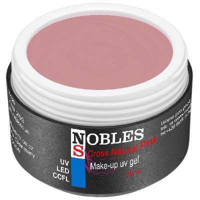 NailService UV GEL CROSS NATURAL COVER PINK NOBLES ml: 5 ml.