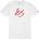 ÉS Script Tee White/Red