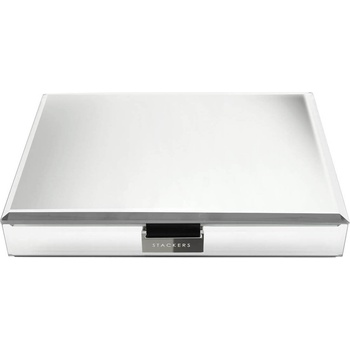 Stackers Ковчеже за бижута Stackers стъклено с капаче с черна облицовка cлassic кадифе (75475)