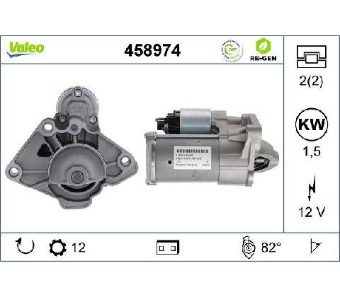 Startér VALEO 458974