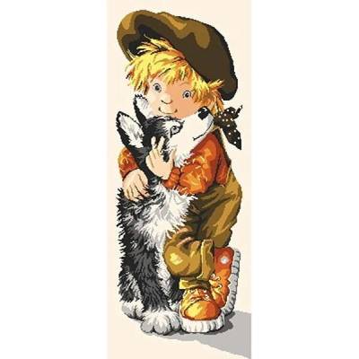 Казанлъшки гоблени Гоблен Дете и вълче Anchor (Немски)