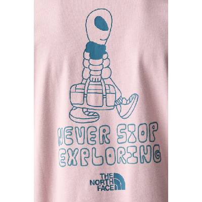 The North Face уголемена тениска мъжка от памук ALIEN (NF0A8G9G0SO1)