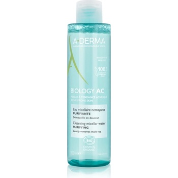 A-DERMA Biology AC почистваща мицеларна вода 200ml