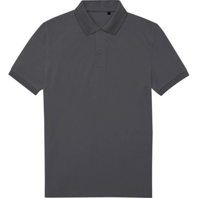 B&C polokošile My Eco polo piqué tmavá šedá