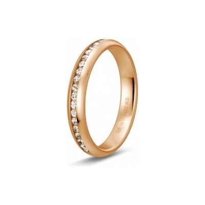 Breuning zlatá eternity obrúčka BR48 04720RG