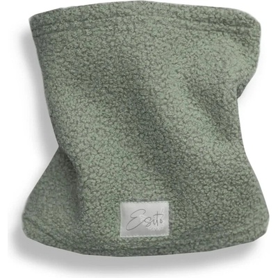 ESITO Zimný nákrčník Teddy fleece double Olive