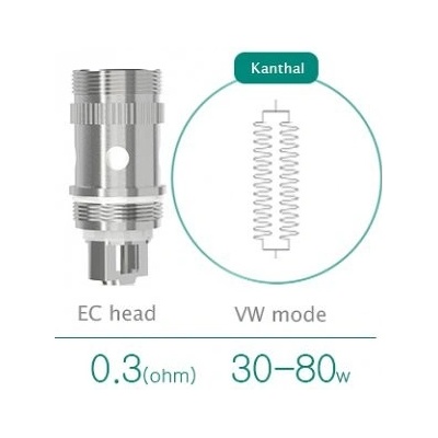iSmoka Eleaf EC kanthal žhaviaca hlava 0,3ohm