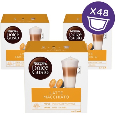 Nescafé Dolce Gusto Latte Macchiato kávové kapsule 48 ks