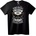 NOONEBRAND Тениска Свобода Смелост Орел - M, Black
