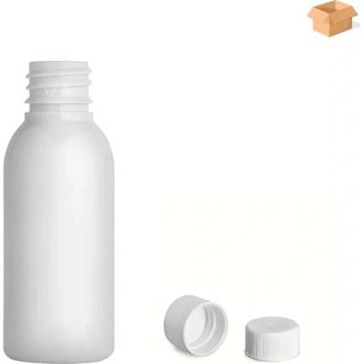 Via Plastová lahvička bílá s bílým uzávěrem 35 ml 1000 ks