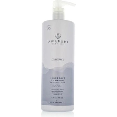 Paul Mitchell Awapuhi Wild Ginger Hydrasoft Shampoo 1000 ml хидратиращ шампоан унисекс