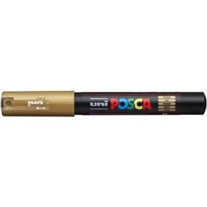 uni Декоративен маркер, 0, 7-1, 0 мм, UNI "Posca PC-1M", златен 285106000 (285106000)