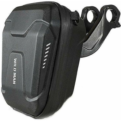 Držiak na bicykel Wildman Traveling Bag Bike Handlebars With Zipper 3L E8 Black