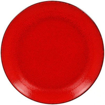 RAK Porcelain Fire talíř mělký coupe 27 cm, červený RAK-FRNNPR27RD