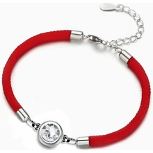 Swarovski e. luxusný červený náramok Ruby Ritual seb6033