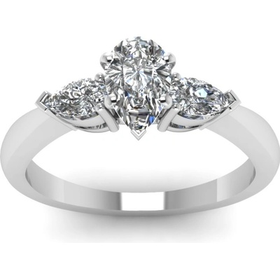 Olivie Stříbrný prsten se zirkony 2178