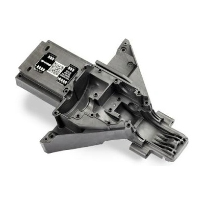 Traxxas задна долна преграда на шасито