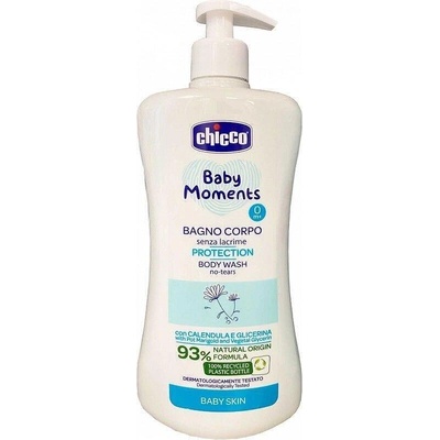 Chicco Душ гел " Без сълзи" Baby Moments 0м+, 500 мл